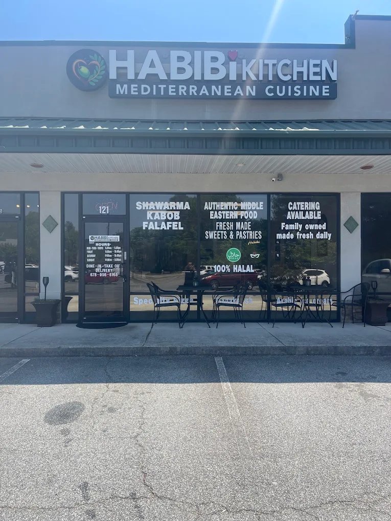 Habibi Kitchen Mediterranean restaurant in Kennesaw, Georgia