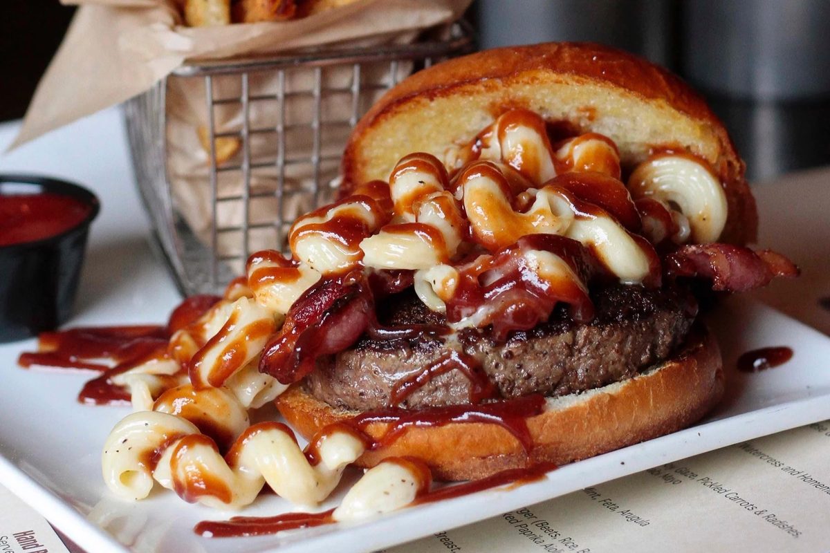 Stockyard Burgers & Bones Burgers restaurant in Marietta, Georgia